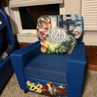 Delta Children Marvel Avengers High Back Upholstered Kids Chair